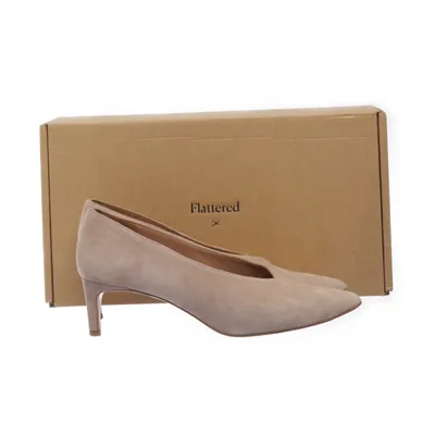 Klackskor (Beige) från Flattered