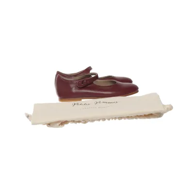Ballerines (Rouge) de Bonpoint Cuir