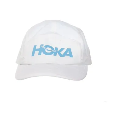 Baseball cap (White, Blue) from Hoka Polyester