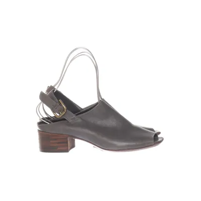 Højhælede sandaler (Grå) fra Scarpa Læder