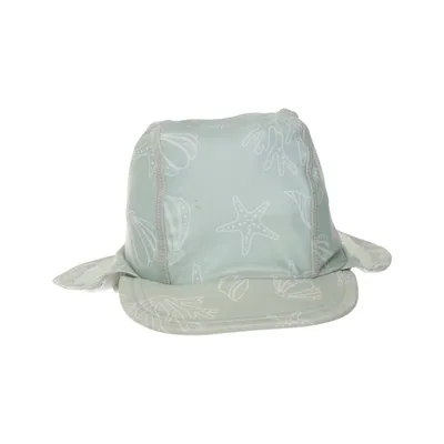 Chapeau anti-UV (Vert, Blanc) de H&M Élasthane, Polyester