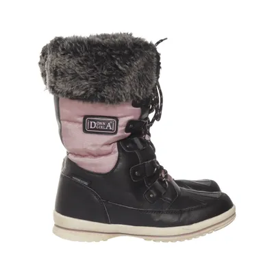 Schnürstiefel (Schwarz, Pink) von Donna Girl