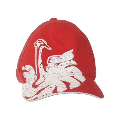 Casquette de camionneur (Rouge, Blanc) de Flexfit Coton, Polyester