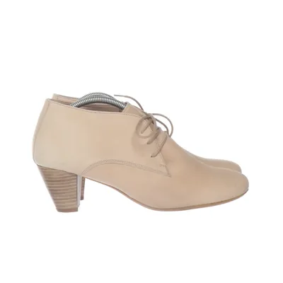 Heeled boots (Beige) from Pier One Leather