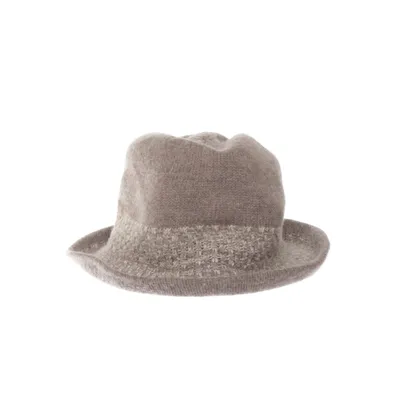 Chapeau cloche (Marron) de Accessories Polyester, Laine