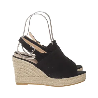 Wedges (Black) from Kanna Leather