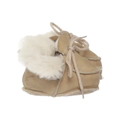 Baby slofjes (Beige) van Sidenhuset Leer, Wol