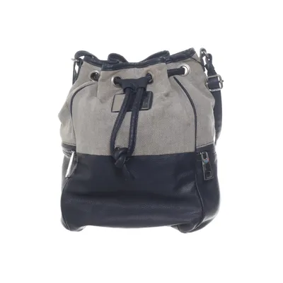 Handbag (Beige, Blue) from Kingfield