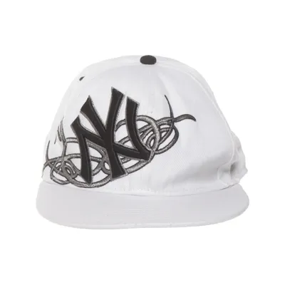 Baseballkeps (Vit, Svart) från New Era Ull