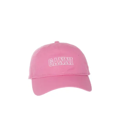Baseballkeps (Rosa) från Ganni Ekologisk bomull