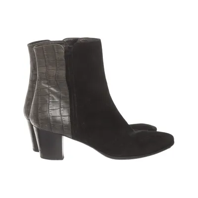 Heeled boots (Black) from Novita Leather