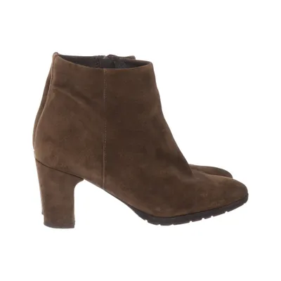 Bottes à talons (Marron) de Taupage Cuir