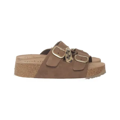Mules (Marron) de Yokono Cuir