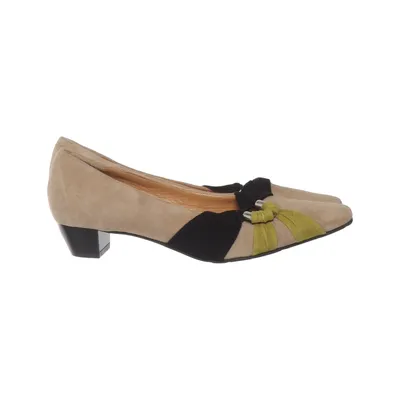 Hakken (Beige, Zwart, Groen) van Voltan Leer