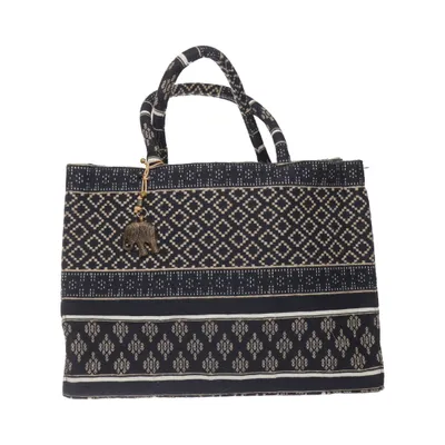 Umhängetasche (Blau, Beige) von Anokhi