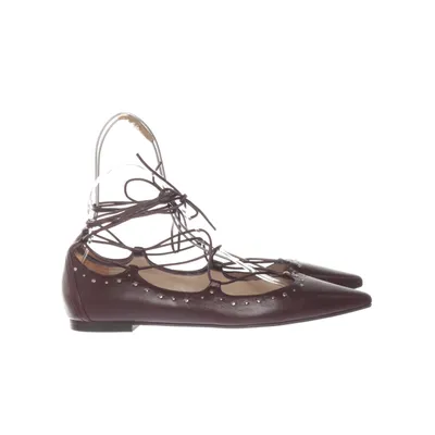 Ballerinaskor (Röd) från Massimo Dutti Skinn