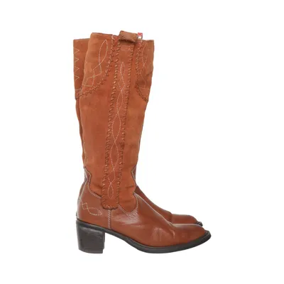 Cowboy boots (Brown) from Don Donna