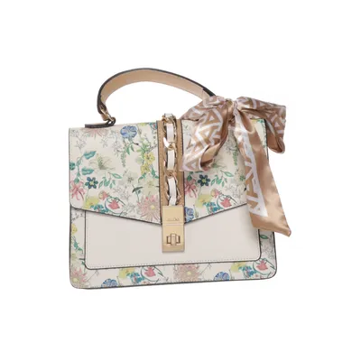 Handväska (Vit, Flerfärgad) från Aldo Bomull, Polyester