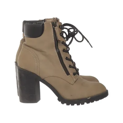 Heeled boots (Beige) from Graceland
