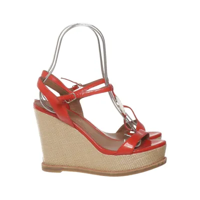 Sleehakken (Rood) van Emporio Armani Leer