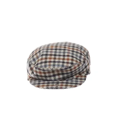 Flat cap (Flerfärgad) från Gulins Polyester, Ull