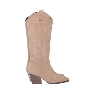Cowboystøvler (Beige)