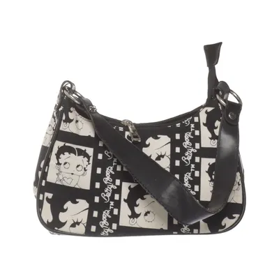 Skuldertaske (Sort, Hvid) fra Betty Boop