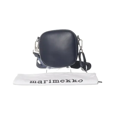 Sac à bandoulière (Bleu) de Marimekko Coton, Cuir, Polyamide