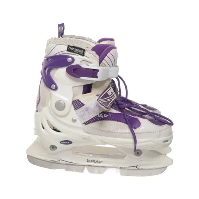 Patins à glace (Blanc, Violet) de Graf