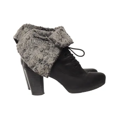 Bottes à talons (Noir) de True