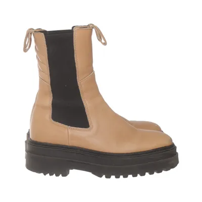 Bottines Chelsea (Beige, Noir) de Sacha