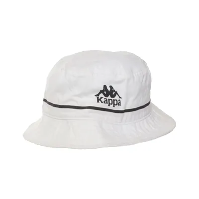 Buckethatt (Vit, Svart) från Kappa Bomull