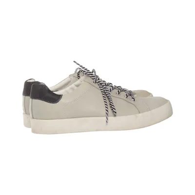 Sneakers (Gray, Black) from Fiora Blue Leather