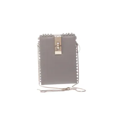 Clutchtaske (Grå, Guld) fra Zara Basic Polyester