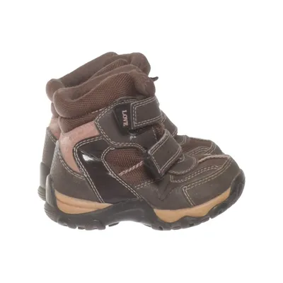 Ankle boots (Brown, Pink) from Deltex Polyester