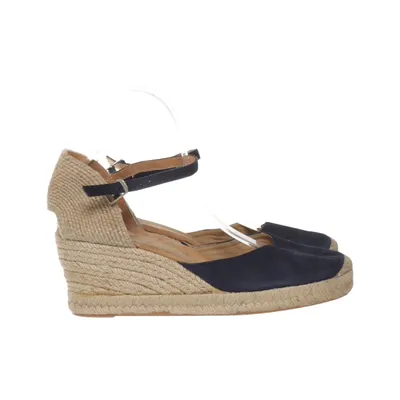 Wedges (Blue, Beige) from Unisa