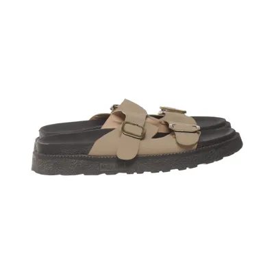 Mules (Beige, Noir)