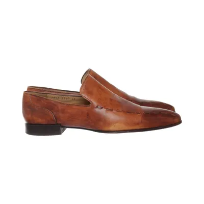 Loafers (Bruin) van Interview Leer