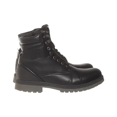 Laced boots (Black) from Pier One
