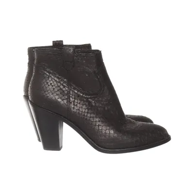 Heeled boots (Black) from ASH Leather