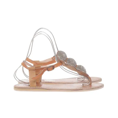 Flip-flops (Brown) from Laidback London