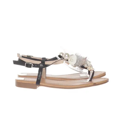 Sandals (Black, Multicolored) from Jeeini