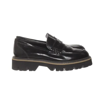 Loafers (Zwart) van Pertini Leer