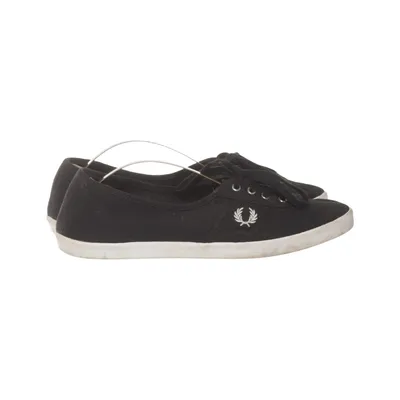 Chaussures en toile (Noir) de Fred Perry