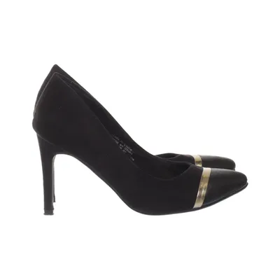 Escarpins (Noir, Or) de Sprox Cuir