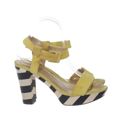 Højhælede sandaler (Beige, Blå) fra Ilse Jacobsen