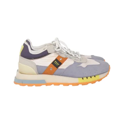 Trainers (Blue, Multicolored) from Blauer Leather