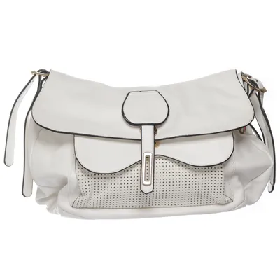 Sac à bandoulière (Blanc) de Lookat Polyester, Polyuréthane