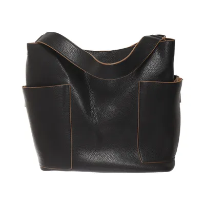 Handtas (Zwart) van Pippa Jean Polyester, Polyurethaan