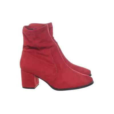 Heeled boots (Red) from Kess